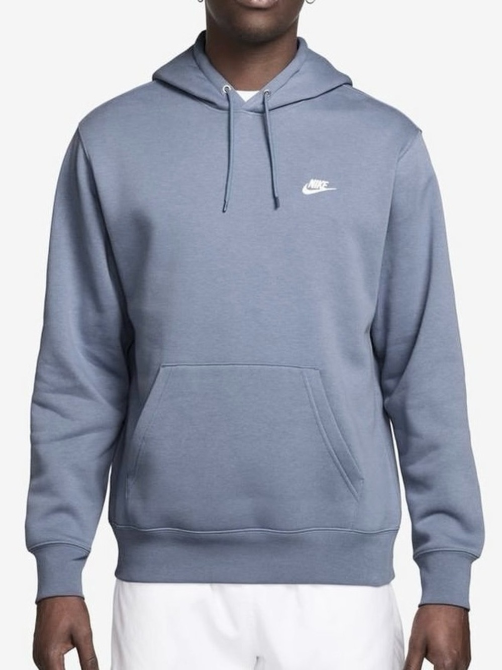 Nike Men's Slate Blue Pullover Hoodie Sweatshirt